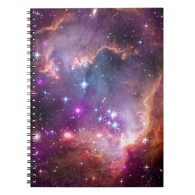 Carnet Etoiles violettes Galaxy Astronomie spatiale (Devant)