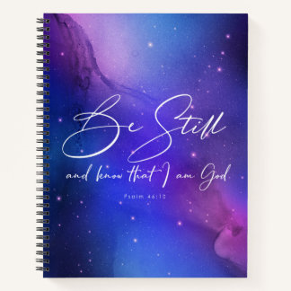 Carnet Être encore et connaître Aquarelle Bible Verse Chr