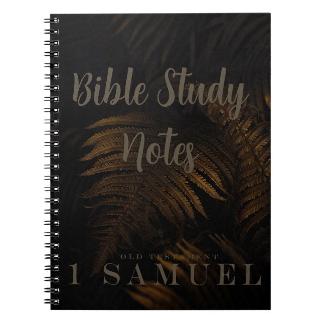 Carnet Étude biblique-1 Samuel (Devant)