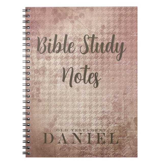 Carnet Étude biblique-Daniel (Devant)