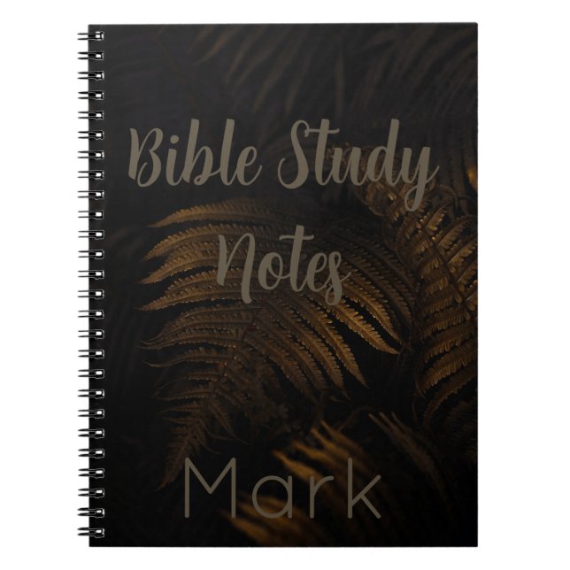 Carnet Étude biblique-Marc (Devant)