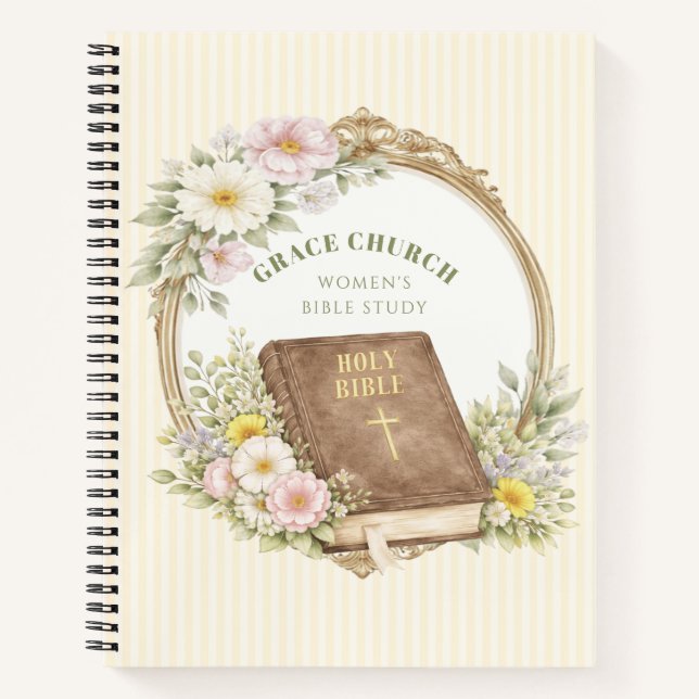 Carnet Étude biblique pour femmes | Fleurs de printemps (Devant)