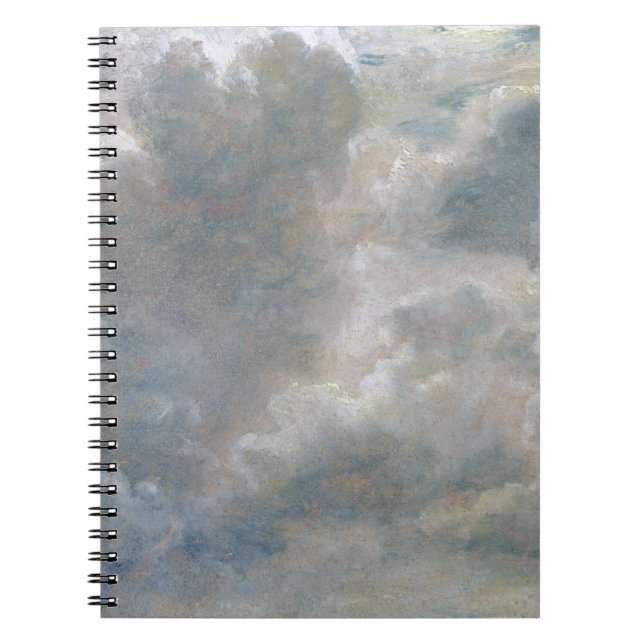Carnet Étude de John Constable | des cumulus, 1822 (oi (Devant)