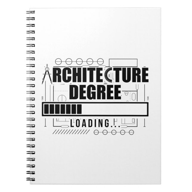 Carnet Étudiants en architecture | Cadeaux de profession  (Devant)