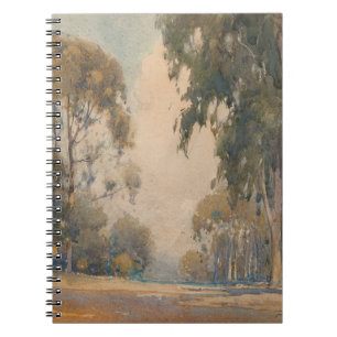 Carnet Eucalyptus (1922) - Délicat Aquarelle Botanique
