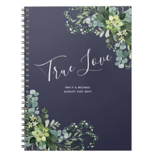 Carnet Eucalyptus Verdure Mariage Foliage Bébés Respirer