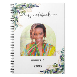 Carnet Eucalyptus verdure or photo moderne