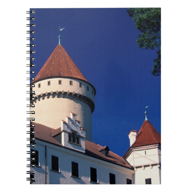 Carnet Europe, château de Konopiste, République tchèque,  (Devant)