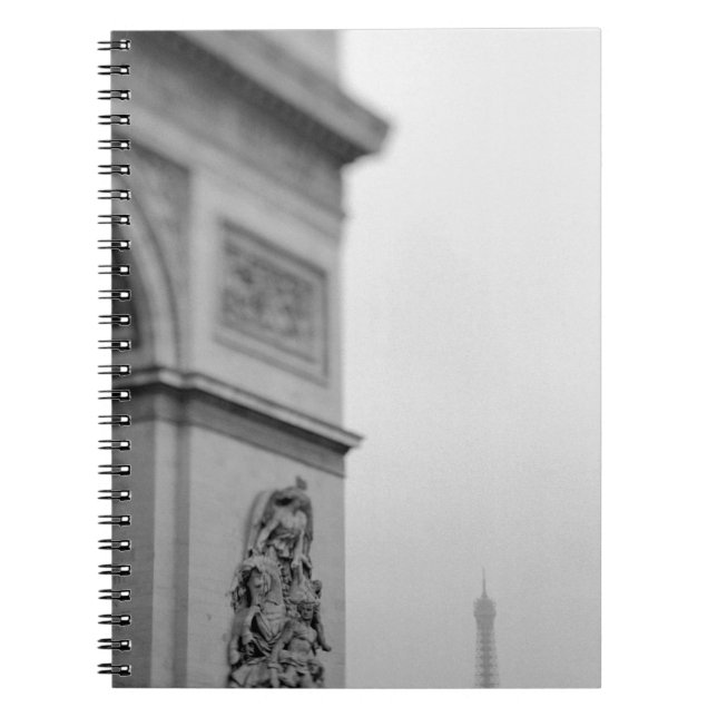 Carnet Europe, France, Paris. Arc de Triomphe et 2 (Devant)