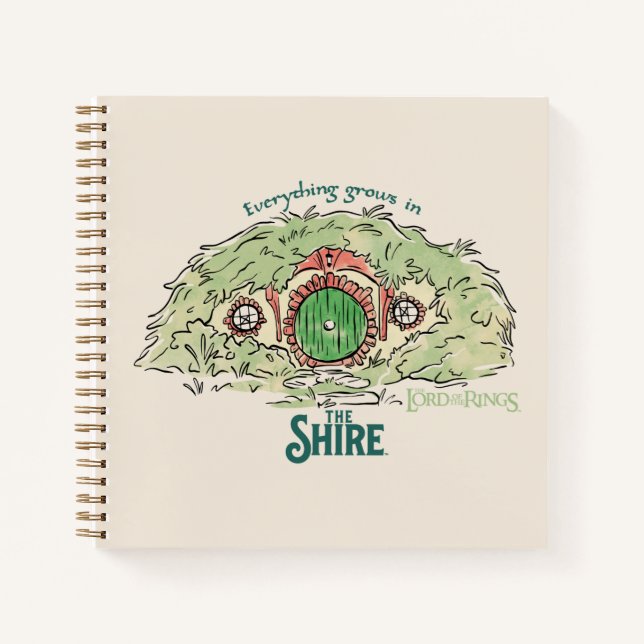Carnet Everything Grows in THE SHIRE™ (Devant)