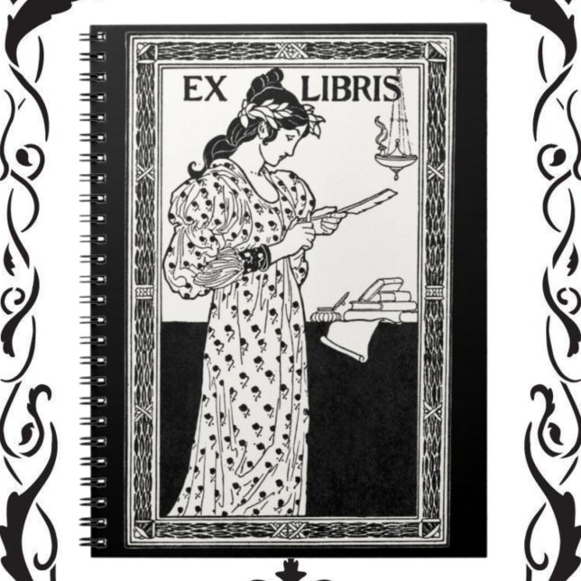 Carnet Ex libris art nouveau (Créateur téléchargé)