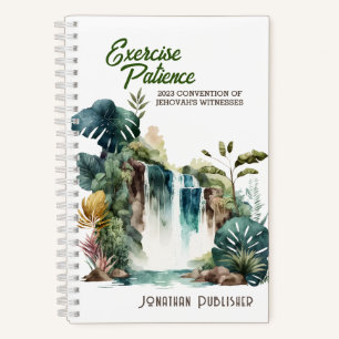 Carnet Exercice Patience Convention Cascade tropicale