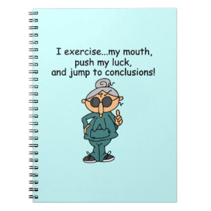 Carnet Exercice, Push, Jump Humour