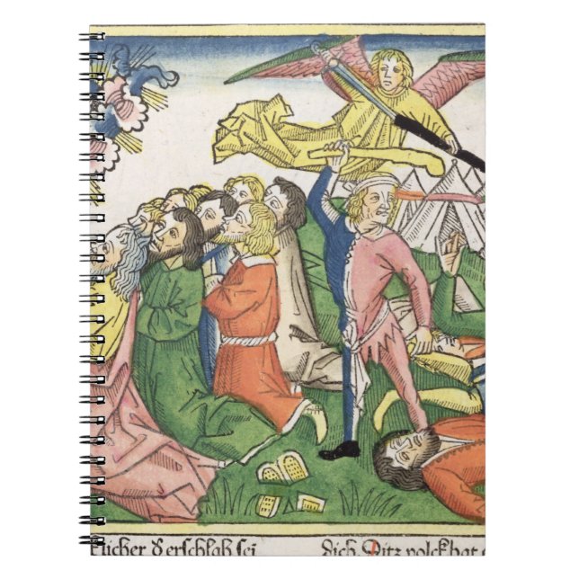 Carnet Exode 32 15-23 Moïse cassant les comprimés en (Devant)