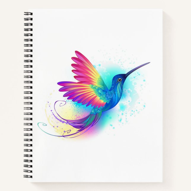 Carnet Exotic Rainbow Hummingbird (Devant)
