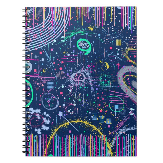 Carnet Explorateur audacieux : maximalisme abstrait  (Devant)