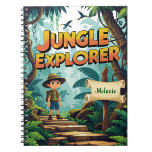 Carnet Explorateur de la Jungle – Aventure Personnalisée