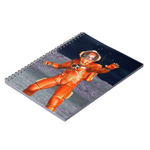 Carnet Explorateur de Mars Astronaute Planète Alien Art S