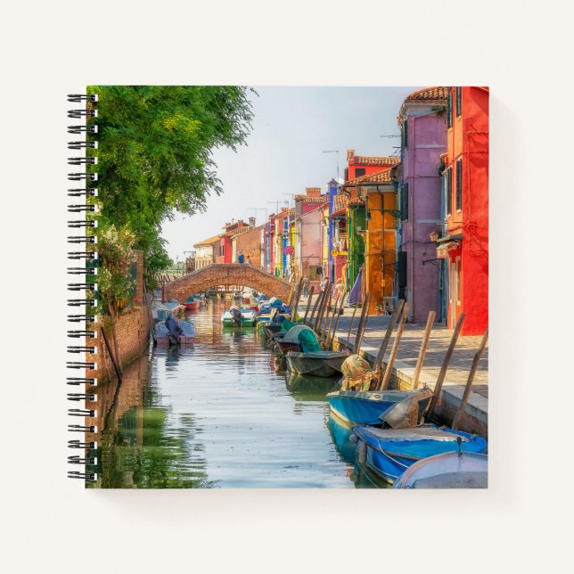 Carnet Explore the Vibrant Charm of Burano (Devant)