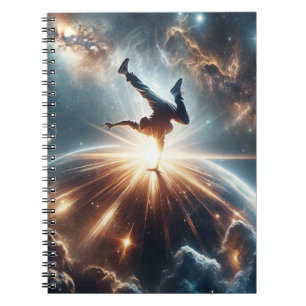 Carnet Explosion de rupture galactique dans l'espace prof
