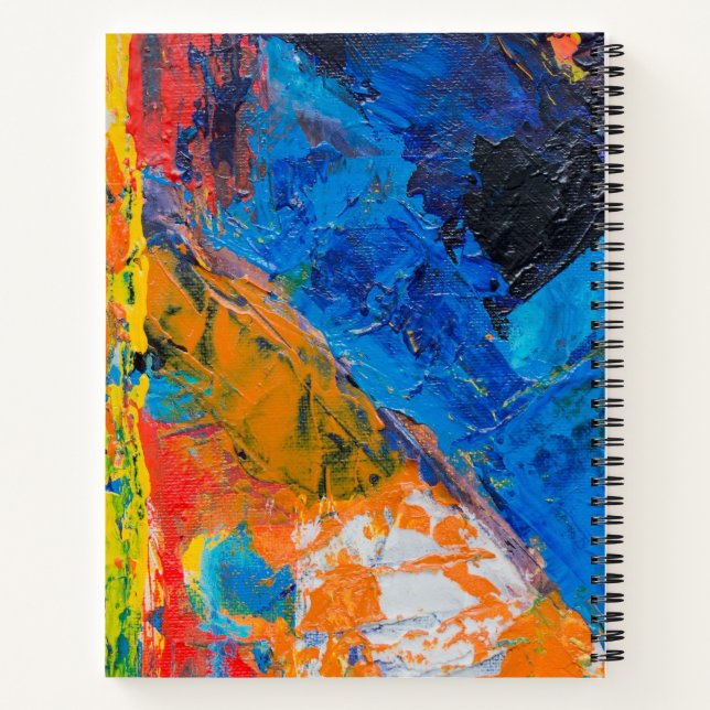 Carnet Explosion of Colors Spiral Notebook (Dos)
