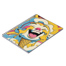 Carnet Explosion Pop Art de Glace à l'Eau