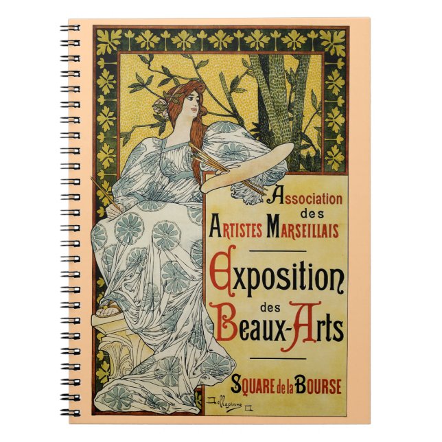 Carnet Exposition des Baux-Arts (Devant)