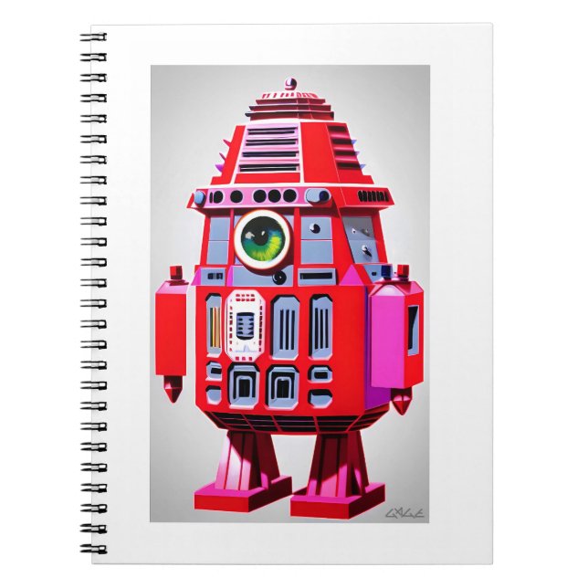 Carnet Eyebotics Ken Gage Science-fiction (Devant)