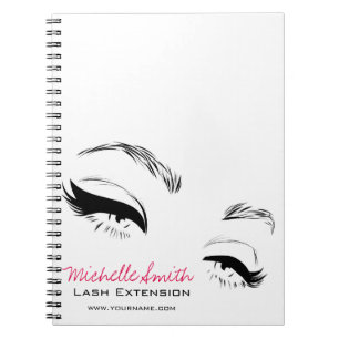 Carnet Eyelashes sourcils sourds Maquillage permanent Art