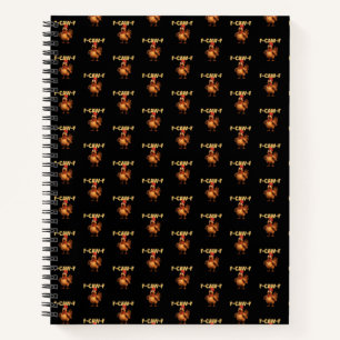 Carnet F Caw F Blague de poulet drôle Humour noir Sarcasm