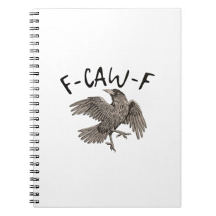 Carnet F-Caw-F Classique Esthétique Décontracté