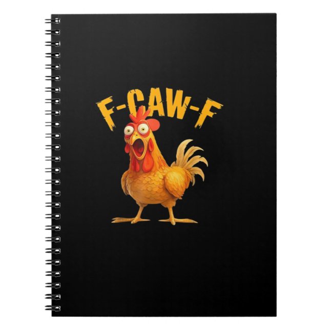 Carnet F-Caw-F Drôle Unique (Devant)