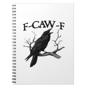 Carnet F Caw F Graphique Vintage Classique