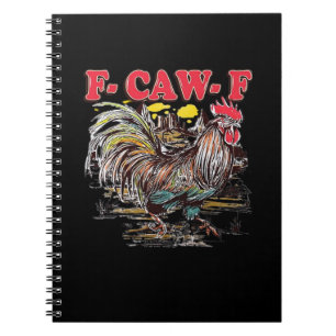 Carnet F-Caw-F Hei Hei Moana Coq Classique Drôle Graphiqu