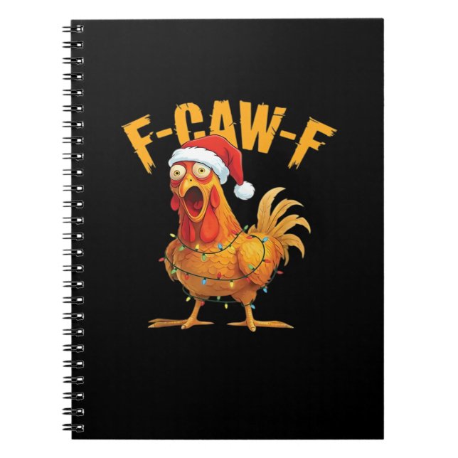 Carnet F-Caw-F Poulet de Noël Essentiel (Devant)