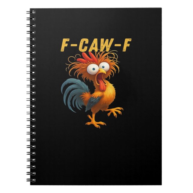 Carnet F-Caw-F-Poulet Essentiel Rétro Classique (Devant)