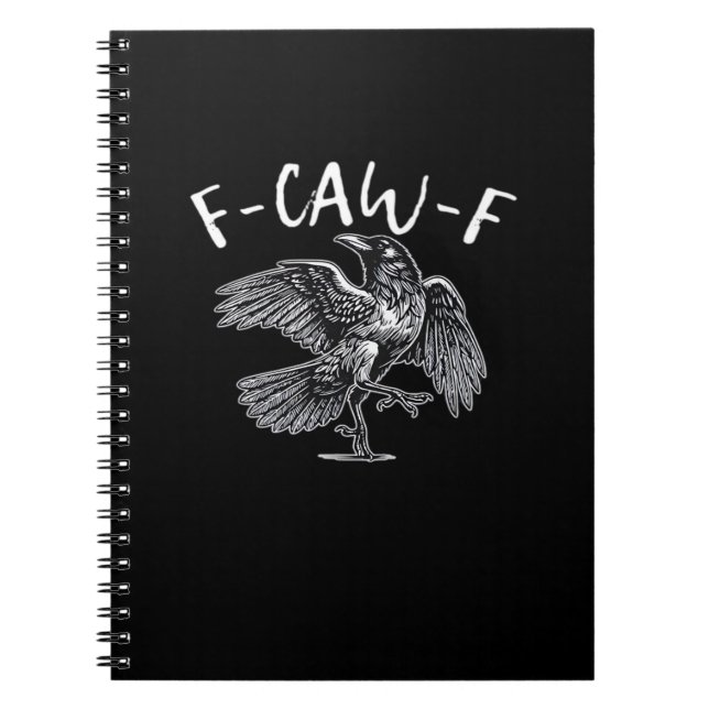 Carnet F-Caw-F Tendance Décontractée (Devant)
