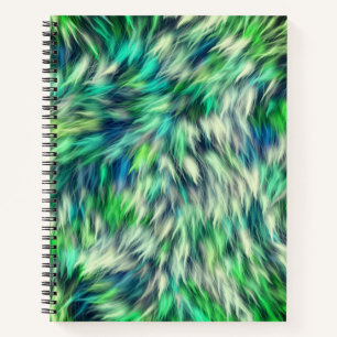 Carnet Fabric Texture Green Fur Design-68745