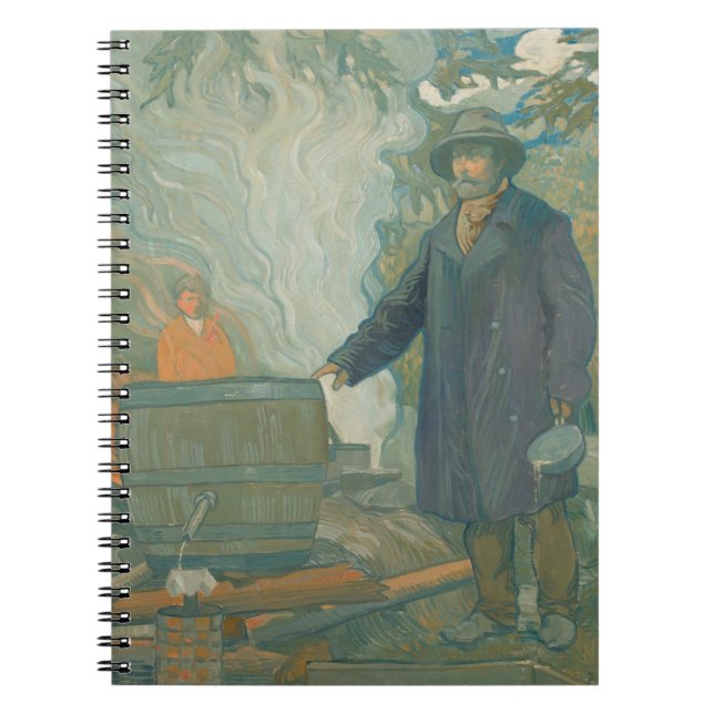 Carnet Fabricants de moonshine Forêt blanche Liquor (Devant)