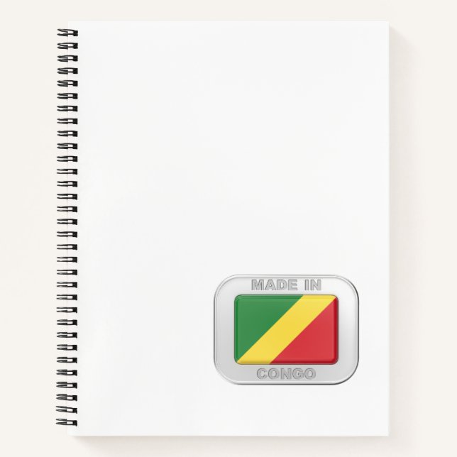 Carnet Fabriqué au Congo (Devant)