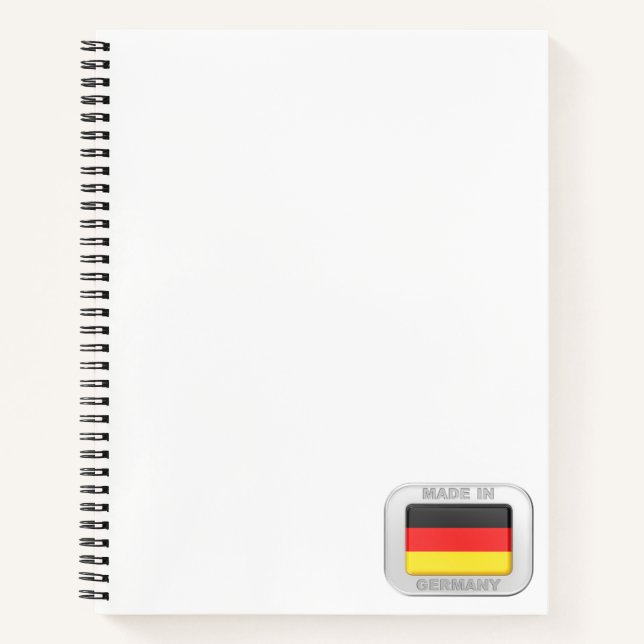 Carnet Fabriqué en Allemagne (Devant)