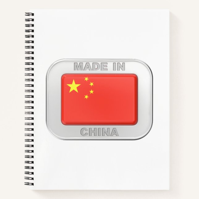 Carnet Fabriqué en Chine (Devant)