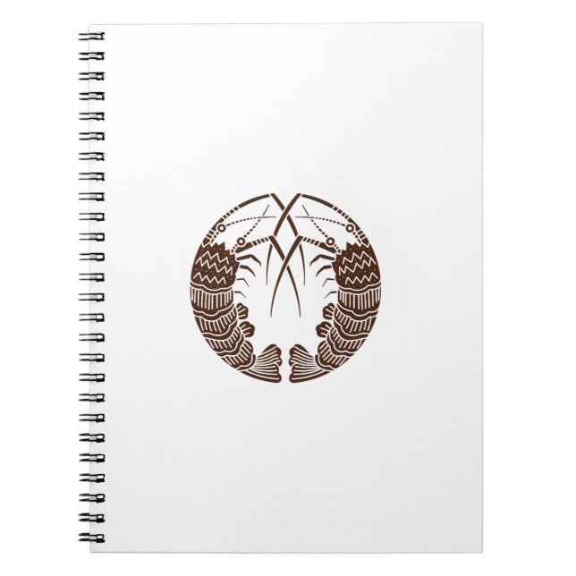 Carnet Face aux homards épineux (Devant)