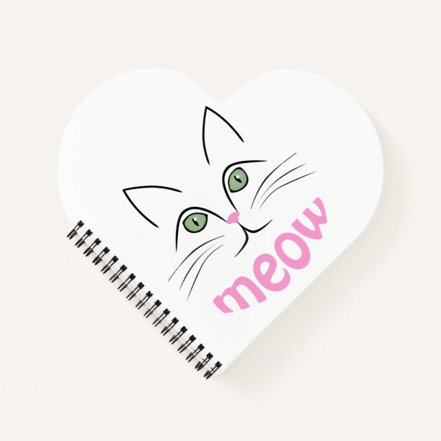 Carnet Face de chat (Devant)