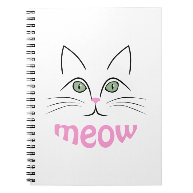 Carnet Face de chat (Devant)