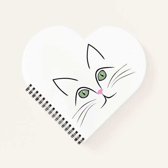 Carnet Face de chat (Devant)