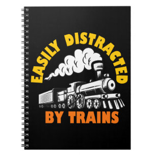 Carnet Facilement Distrait Par Les Trains