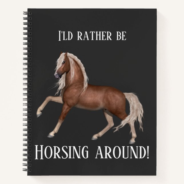 Carnet Faire du cheval autour (Devant)