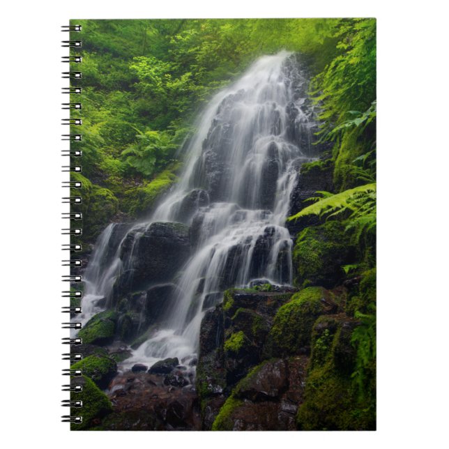 Carnet Fairy Falls | Gorge de la rivière Colombia Oregon. (Devant)