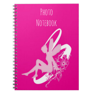 Carnet Fairy Flower Spiral Photo Notebook